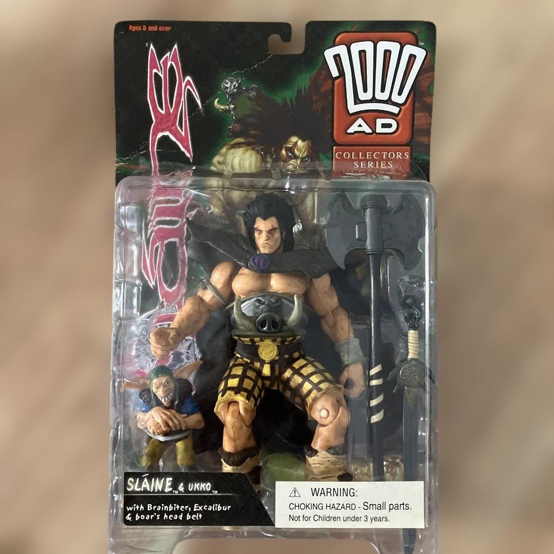 SLAINE & UKKO フィギュア 2000AD
