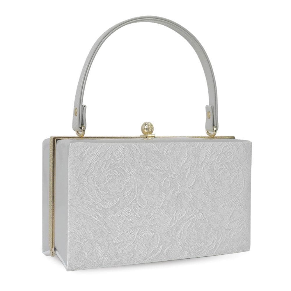 振袖用 草履バッグ セット 高級ジャガード 厚底 uzouri83-1