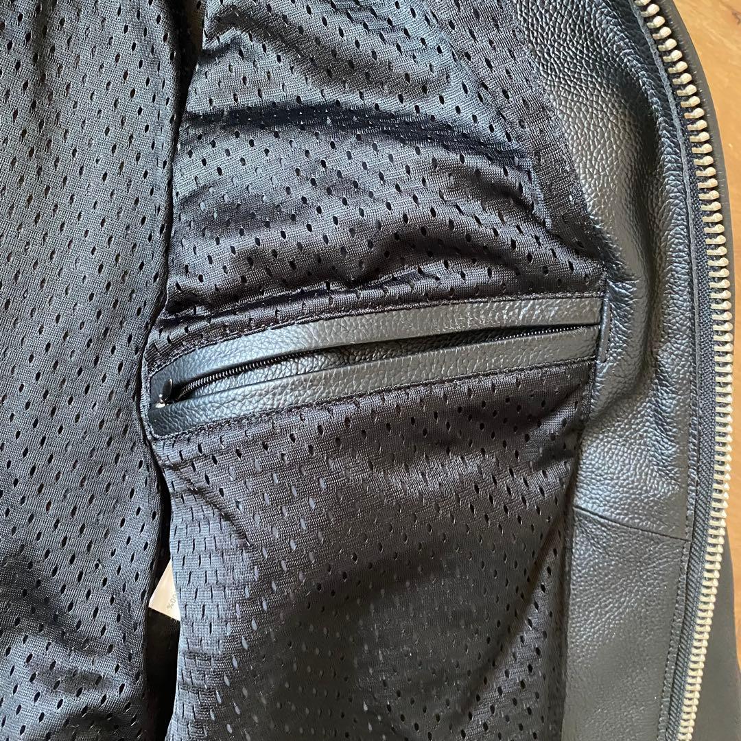 カウレザー　rookie leathers シングルライダース 革ジャン 牛革