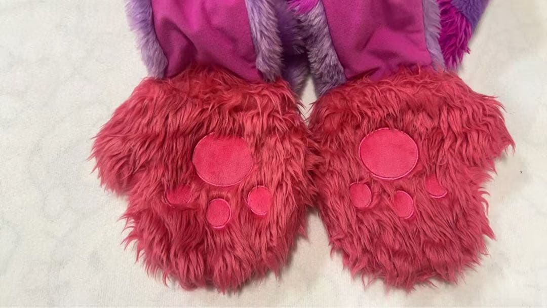 ディズニー　チャシャ猫　ファンキャップマフラー