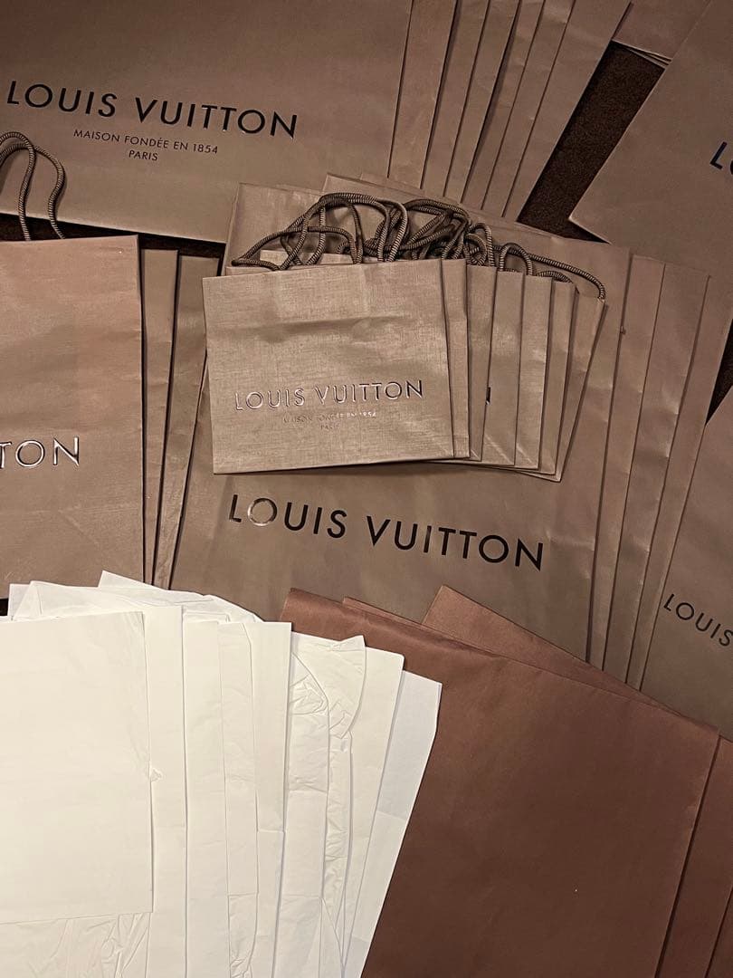 ルイヴィトン LOUIS VUITTON 大量　54枚　セット　ショッパー