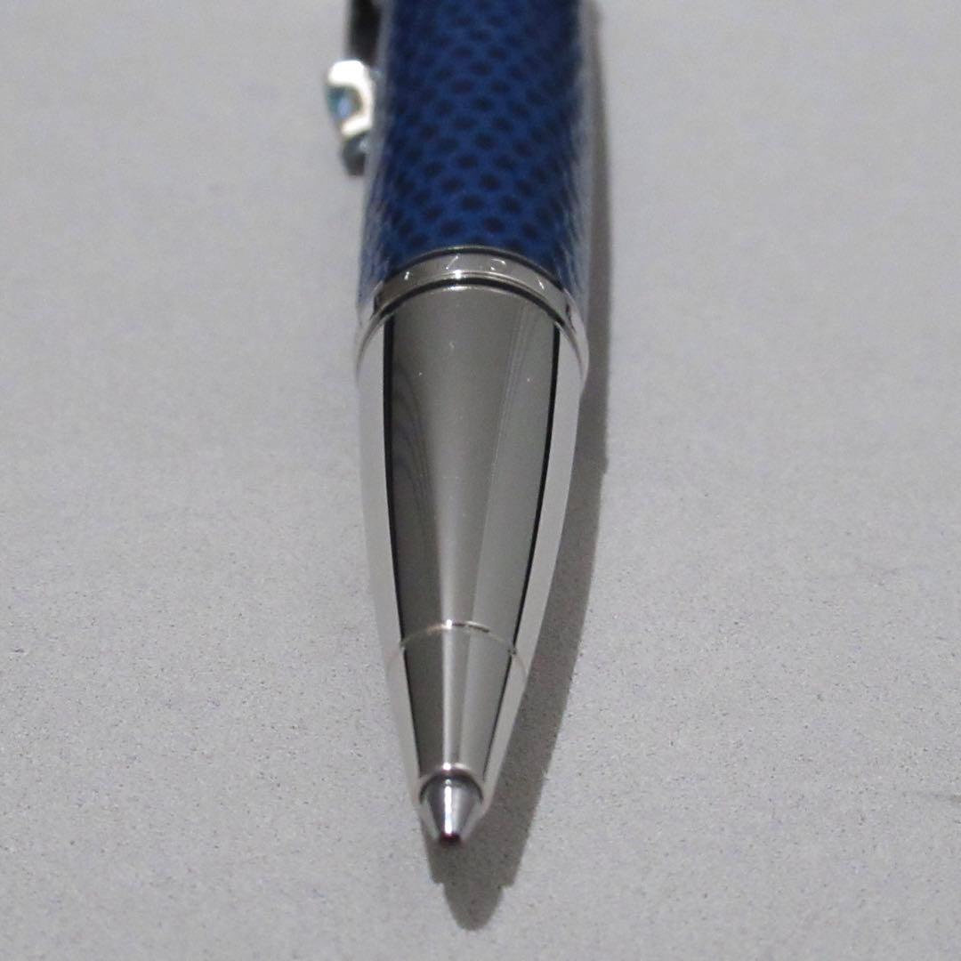 モンブラン ボールペン ボエム シャークスキン ブルー