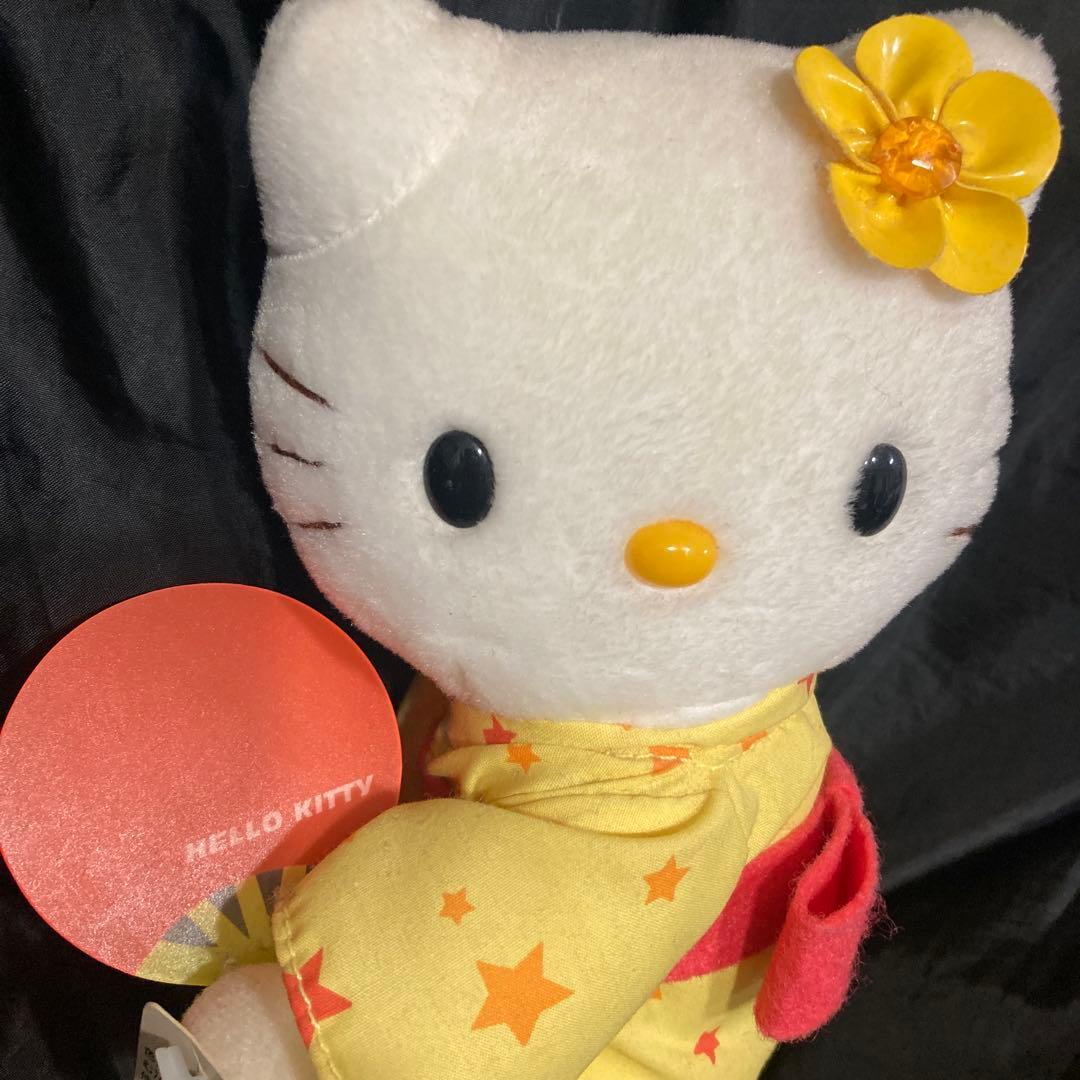 ハローキティ 着物 ぬいぐるみ 約25cm