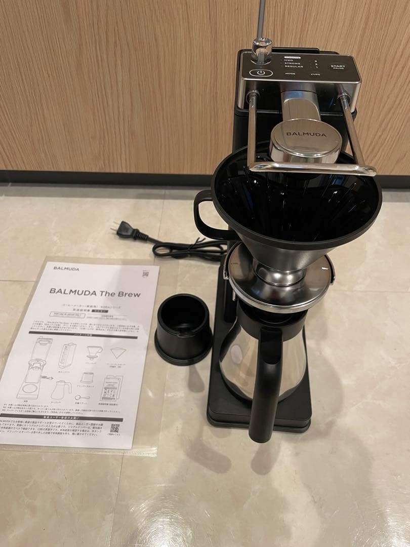 コーヒーメーカー・エスプレッソマシン BALMUDA The Brew K06A-BK