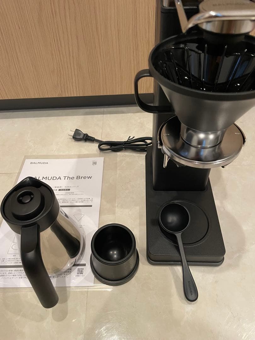 コーヒーメーカー・エスプレッソマシン BALMUDA The Brew K06A-BK