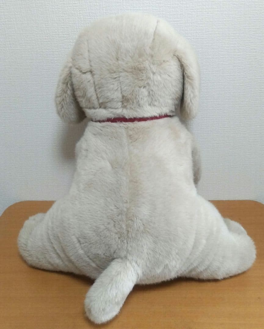 うめ吉 くたくた 特大 ぬいぐるみ ベージュ 2L BIG 1983 レトロ 犬