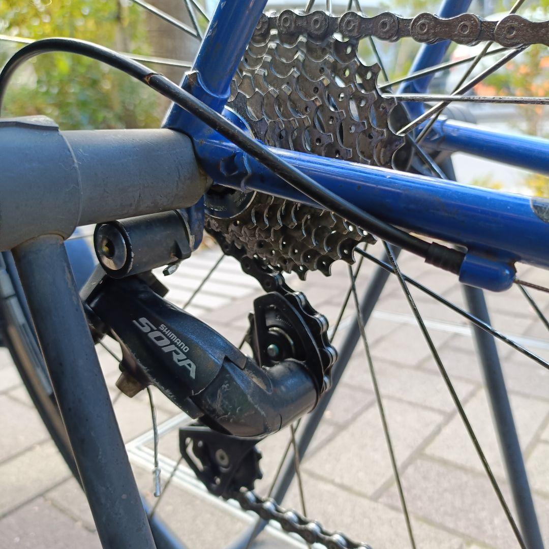 GIOS FURBO ロードバイク (540mm/タイヤ新品) クロモリ