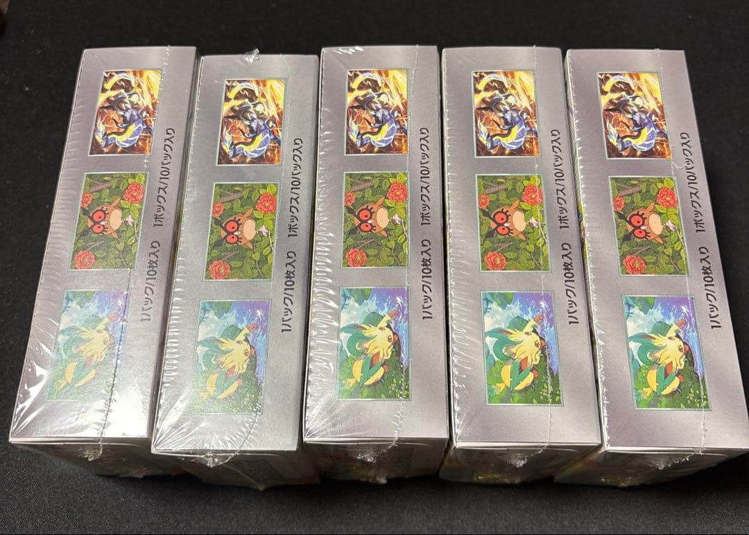 テラスタルフェスex 未開封シュリンク付き　5box