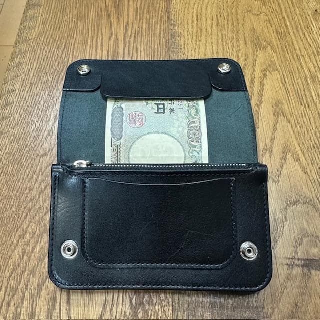 t　シルバー　トラッカーウォレット　ミドルとロングの合計2点