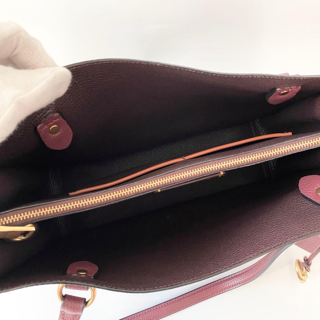 【最終値下げ】 美品 コーチ トートバッグ タイラー キャリーオール 2way