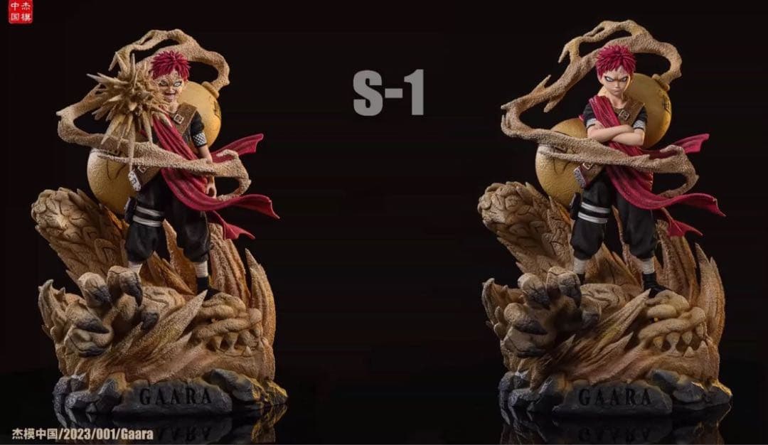 ナルト 我愛羅 ガレージキット スタチュー②①