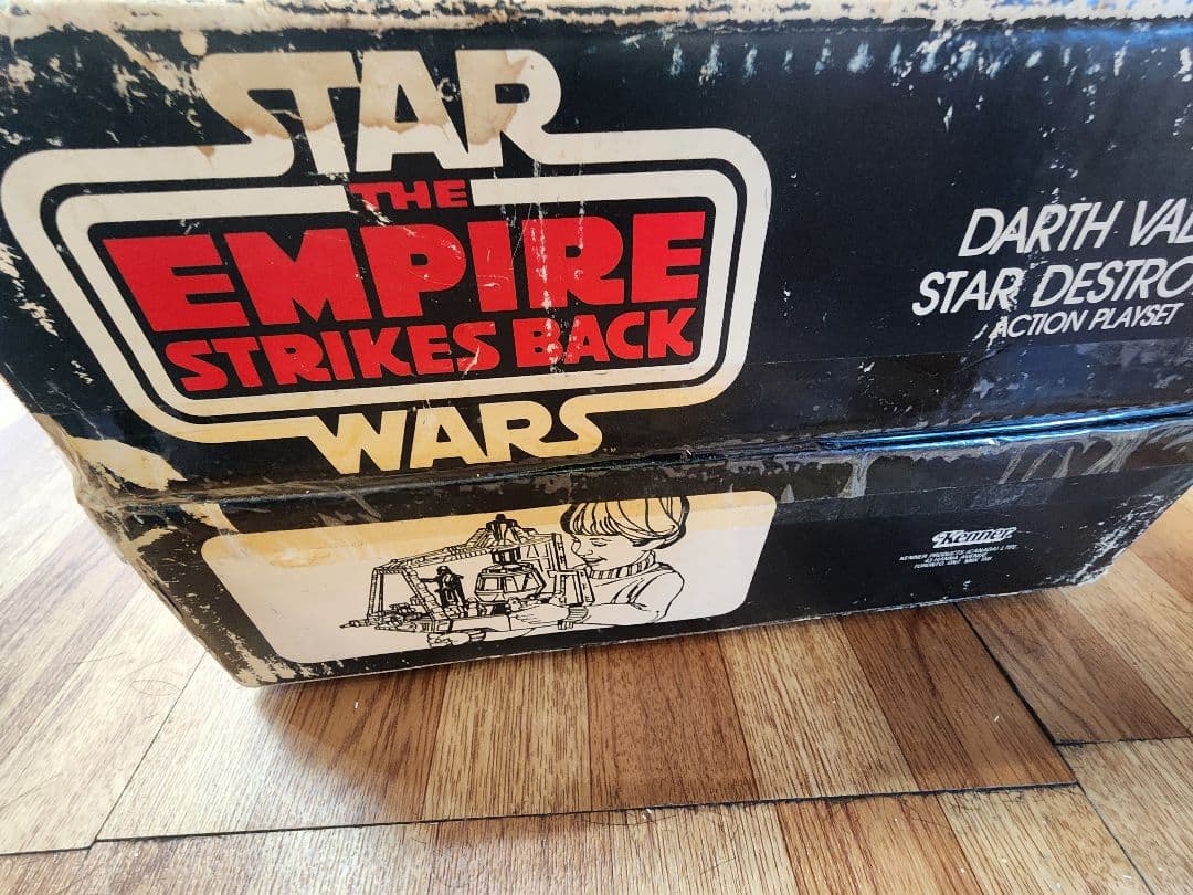 オールドケナー　ケナー　ダースベイダースターデストロイヤープレイセット　箱付き