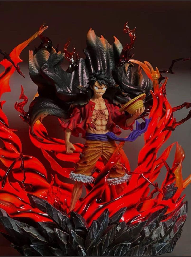 ワンピース ルフィ【覇王色覇気】 ガレージキット フィギュア POP1/8サイズ