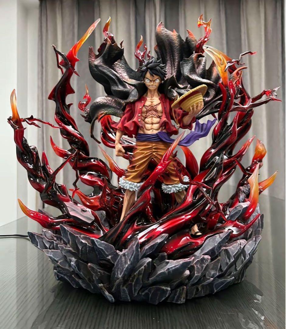 ワンピース ルフィ【覇王色覇気】 ガレージキット フィギュア POP1/8サイズ