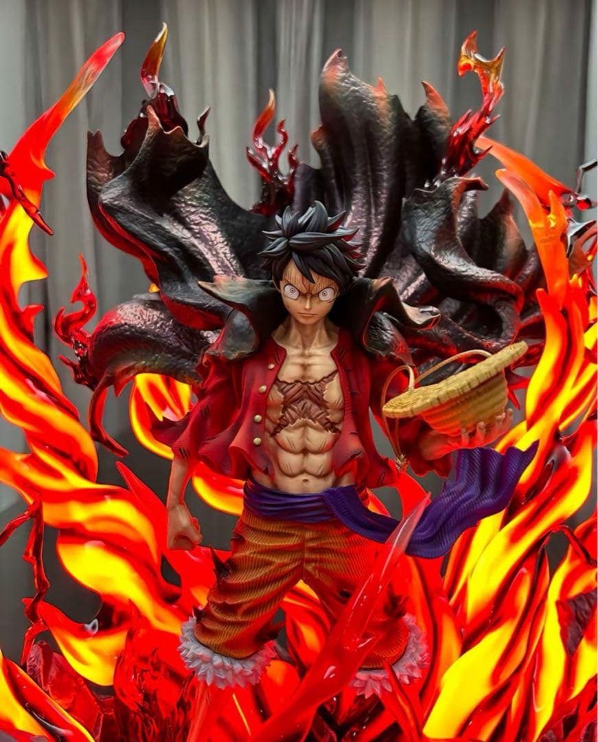 ワンピース ルフィ【覇王色覇気】 ガレージキット フィギュア POP1/8サイズ