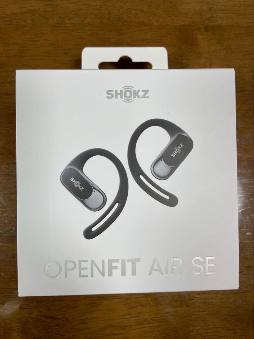 SHOKZ OPENFIT AIR SE BLACK 骨伝導イヤホン