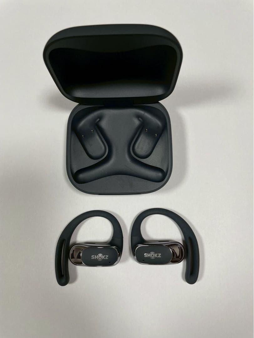 SHOKZ OPENFIT AIR SE BLACK 骨伝導イヤホン