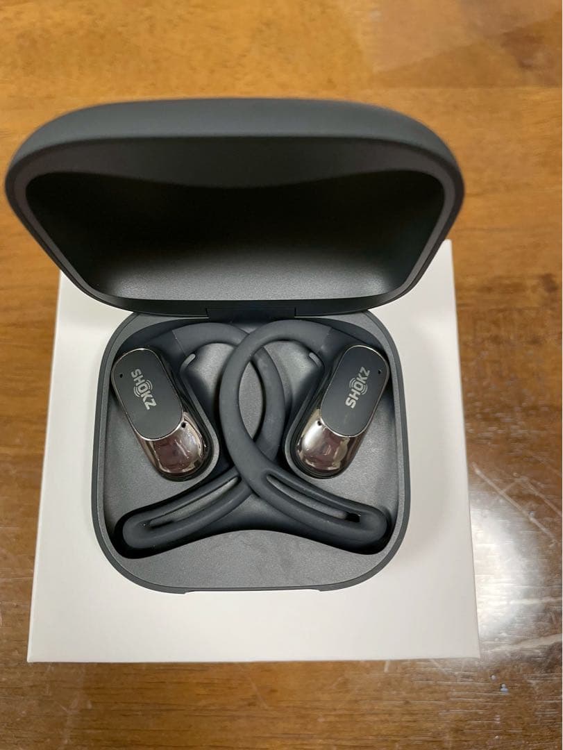 SHOKZ OPENFIT AIR SE BLACK 骨伝導イヤホン
