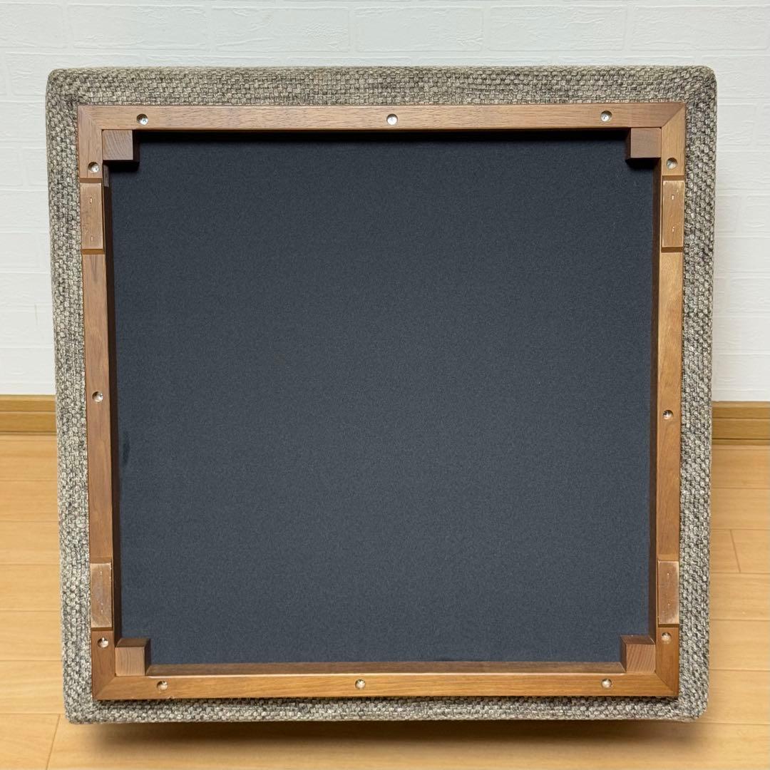 【美品】カンディハウス ATILLA LUX リビング オットマン スツール