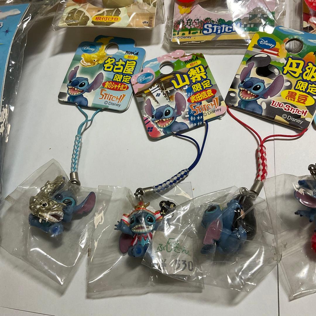【タグつき】ご当地スティッチ ストラップ 20点セット 未使用品