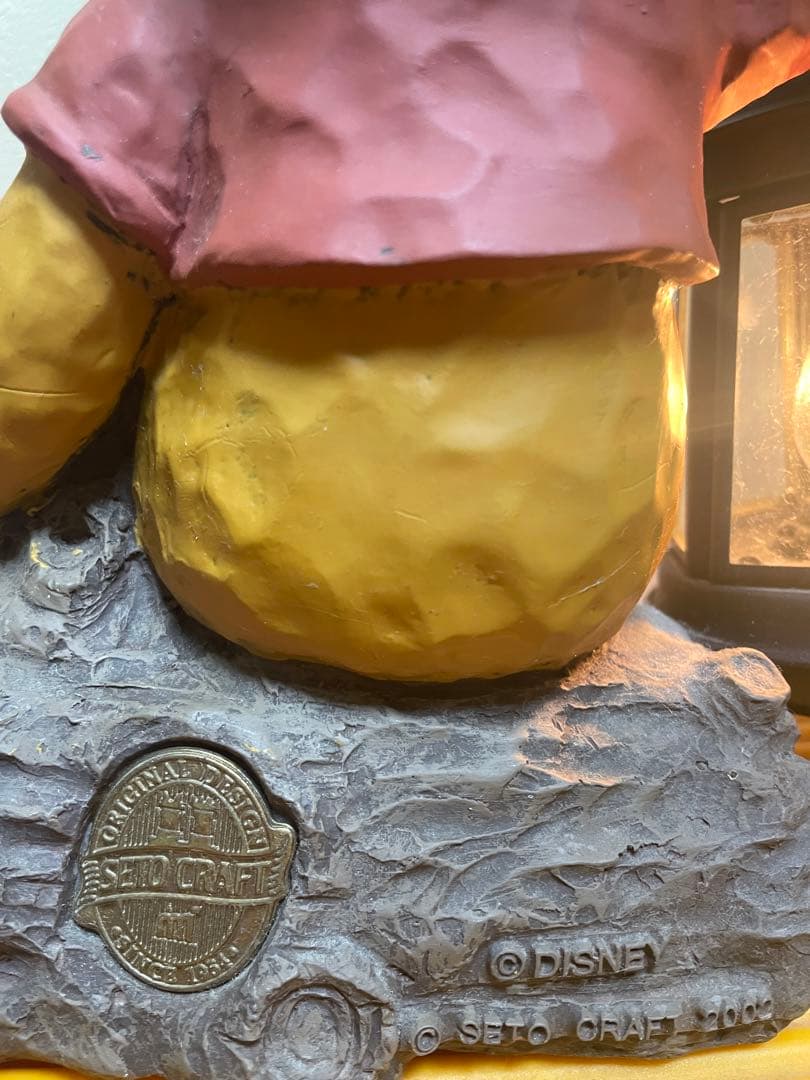 プーさん置き物ランプ(レア品)