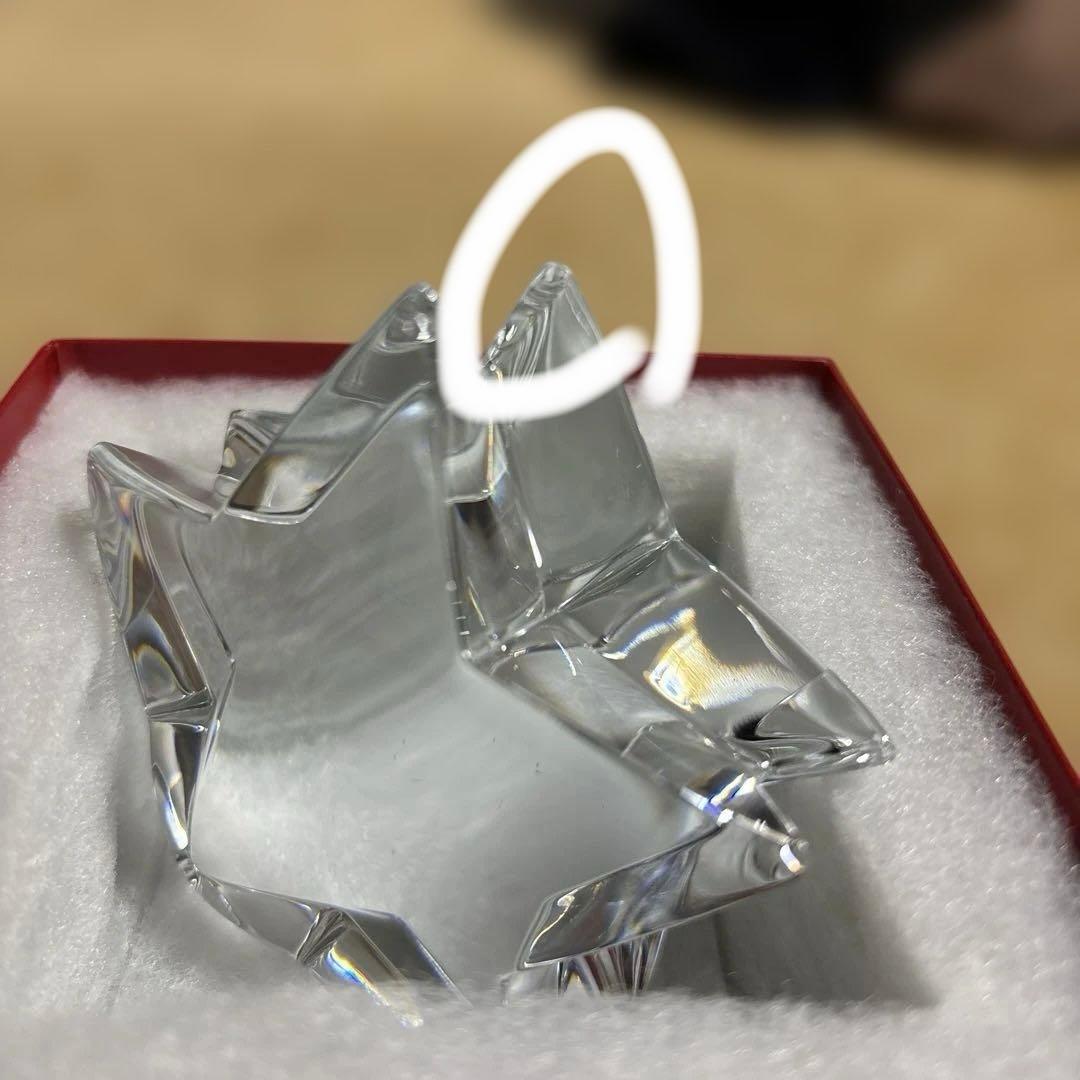 Baccarat バカラ Zinzinザンザンスター ペーパーウェイト