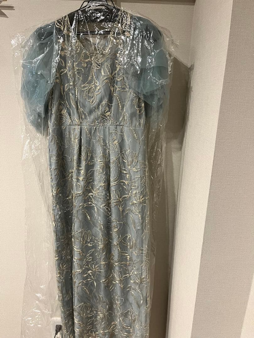 LE'RURE リルアー Fluffy sleeve pencil dress