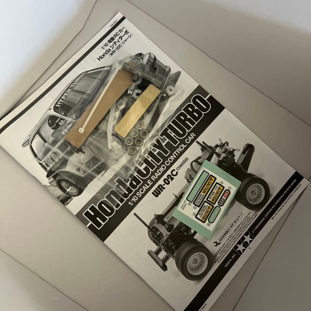 タミヤ1/10RC Honda シティターボ ラジコン完成品