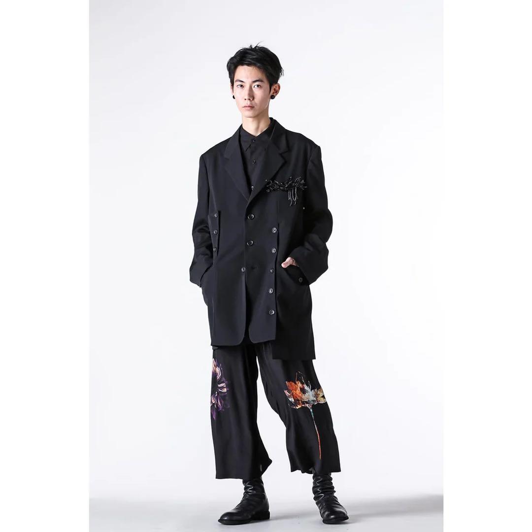 2025 Yohji Yamamoto ブラックブローチ　新品
