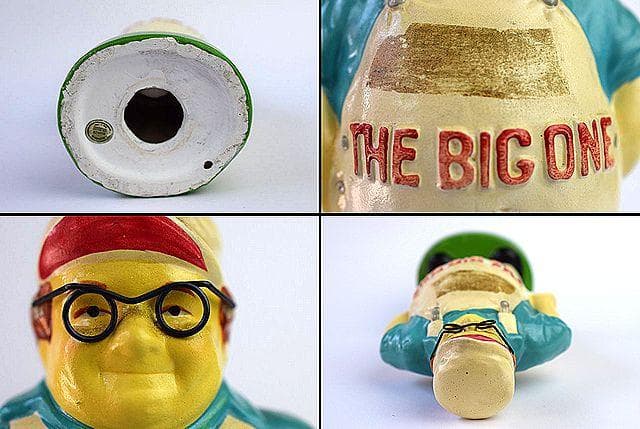 1970’s THE BIG ONE ビンテージ 貯金箱 陶器製 JAPAN製