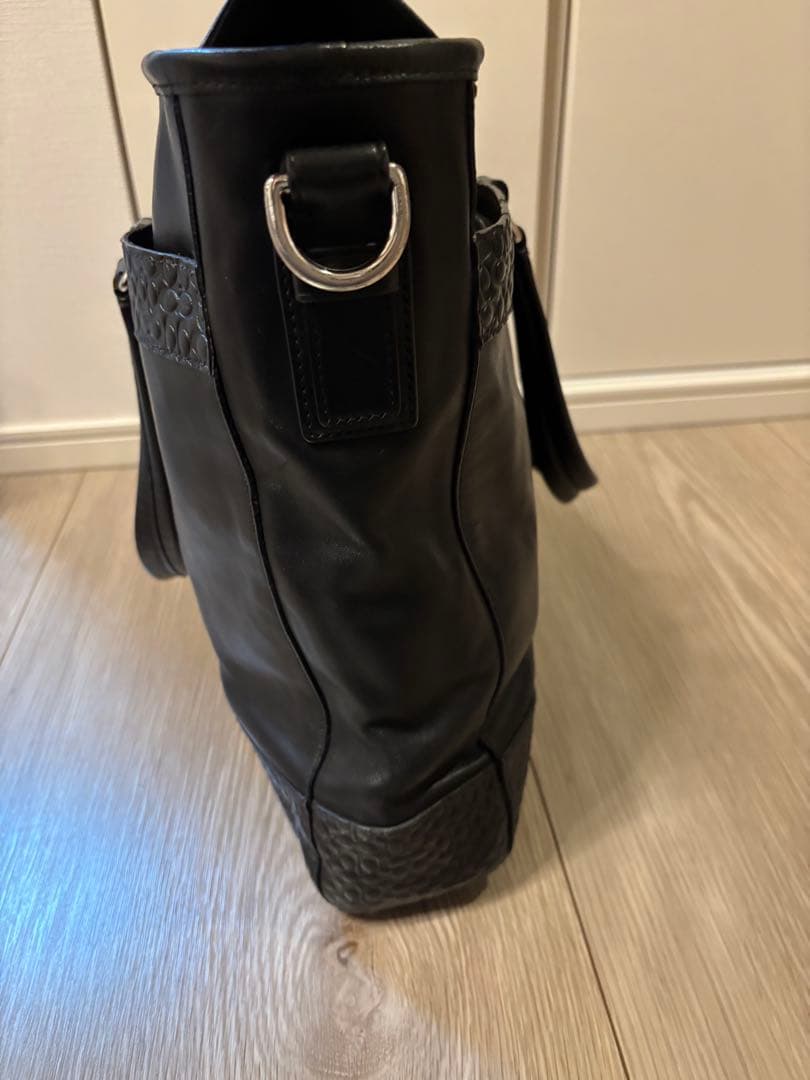 コーチ　COACH レザー ビジネスバッグ ブラック