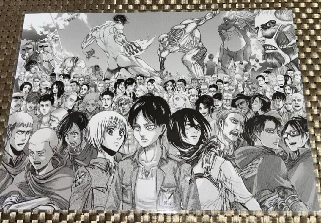 進撃の巨人 原作 書き下ろし ポスター
