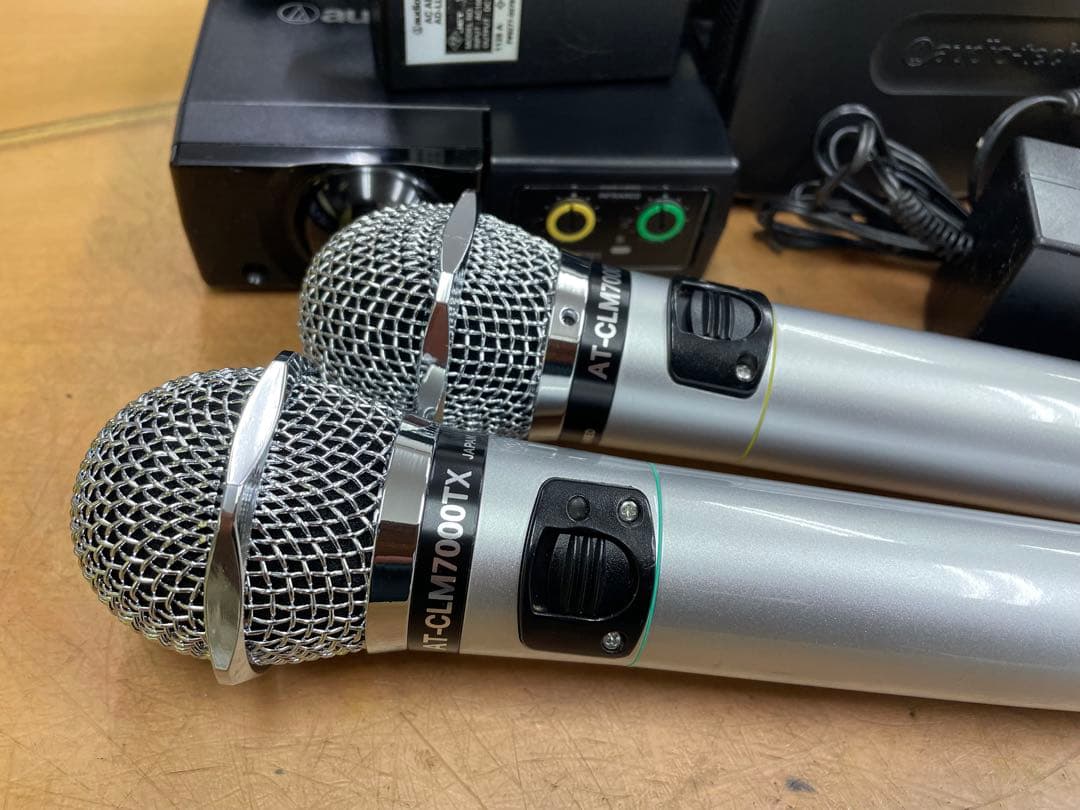 オーディオテクニカ赤外線マイクセット CR701+CLM7000シルバー