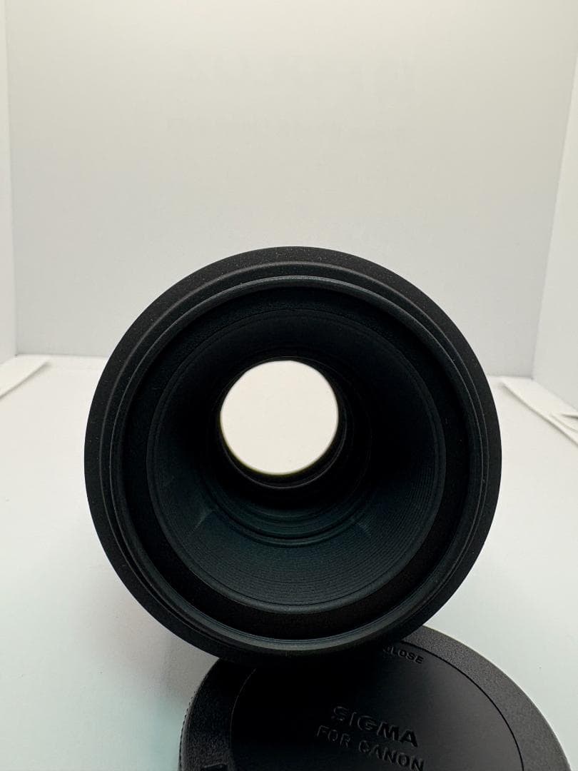 23外観美品　SIGMA 105mm F2.8EX DG MACRO CANON