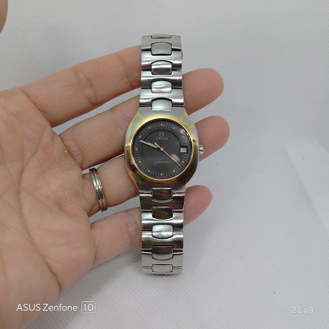 オメガ シーマスター ポラリス 稼働品 クォーツ