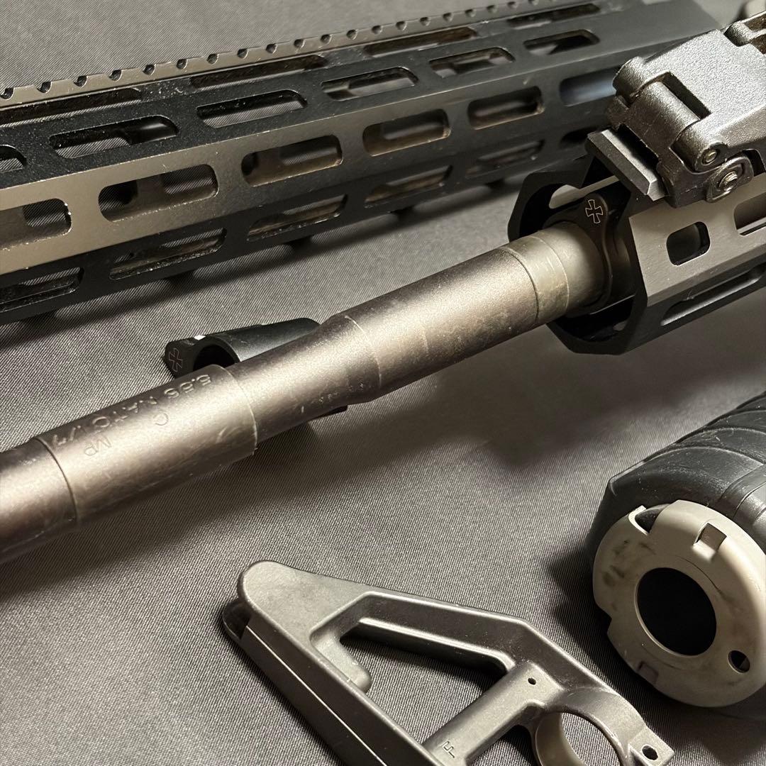 KSC M4TEG 電動ガン 外装カスタム部品込み