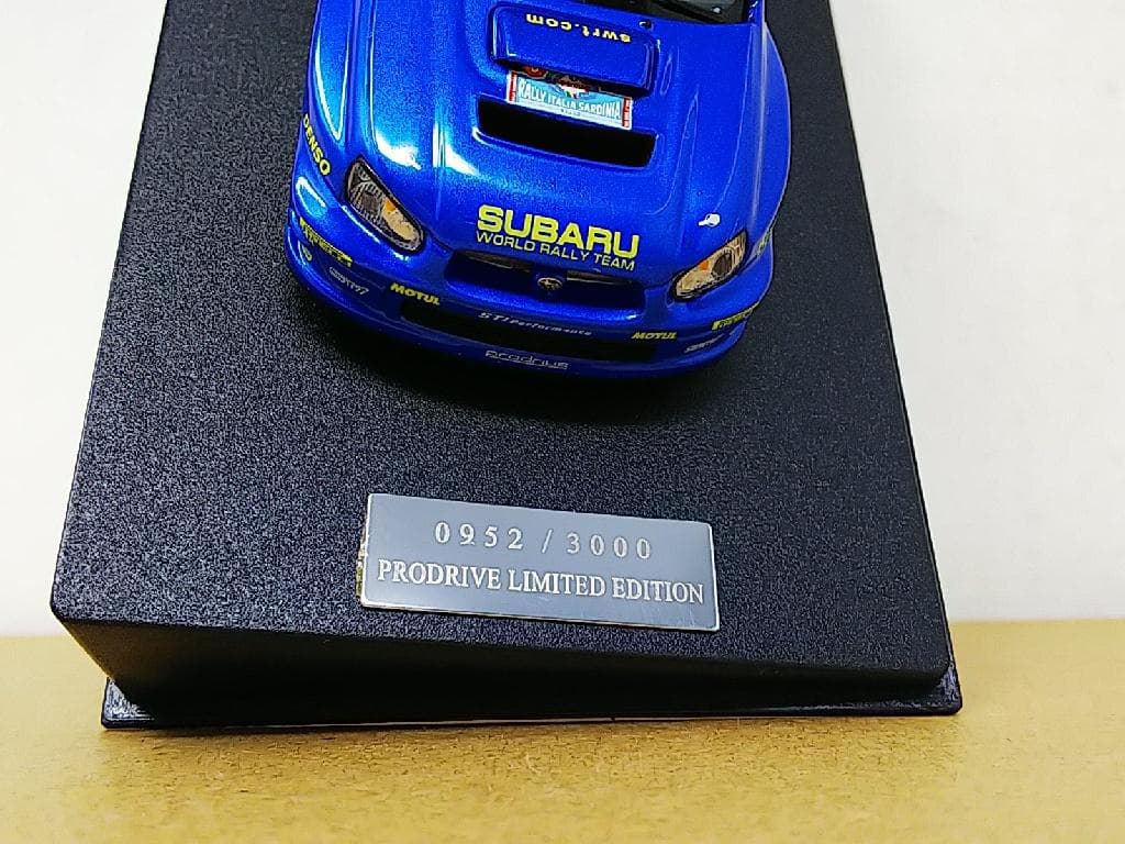ディーラー2005 Subaru WRC Itally 1/43 インプレッサ