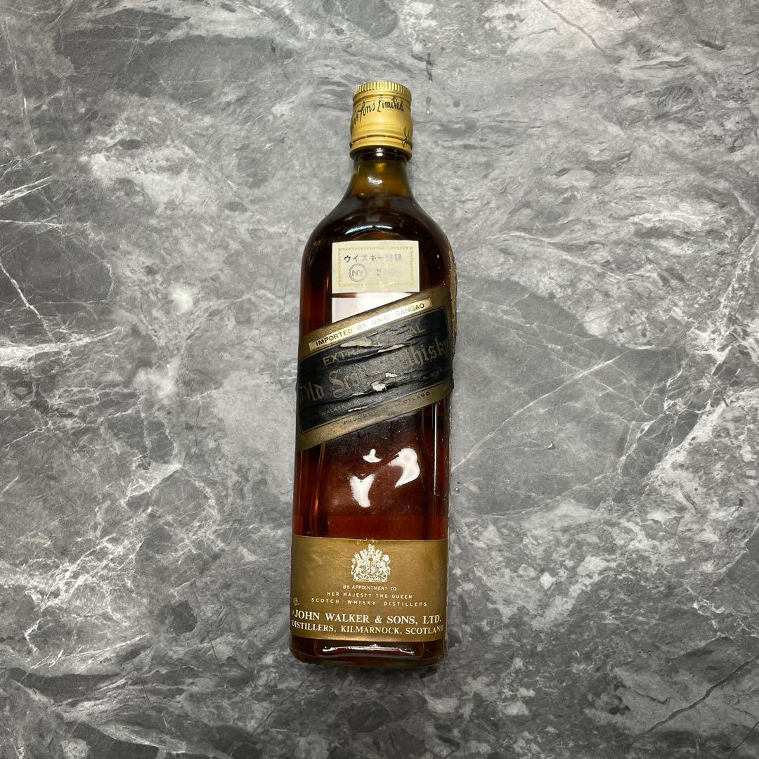 70年代　未開封特級 ジョニーウォーカー ブラックラベル エクストラ スペシャル