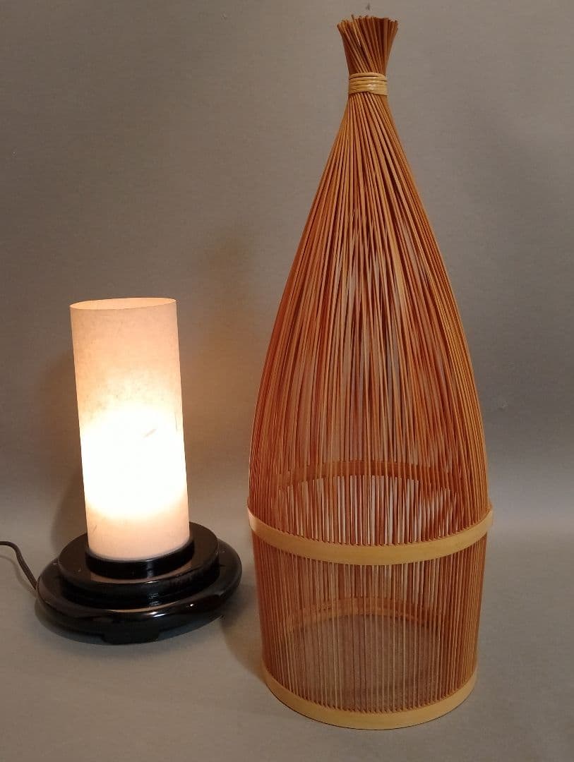 竹千筋細工 行灯 羽衣（和風照明）