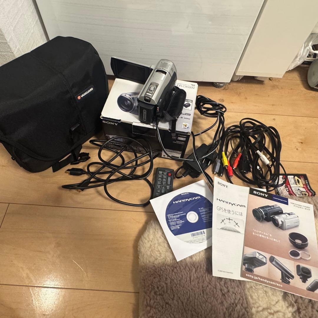 SONY ビデオ HDR-CX500V 完動品 付属多数