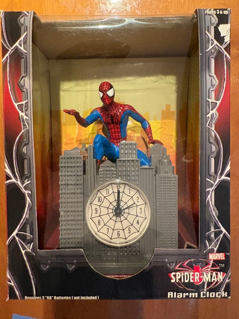 スパイダーマン　目覚まし時計