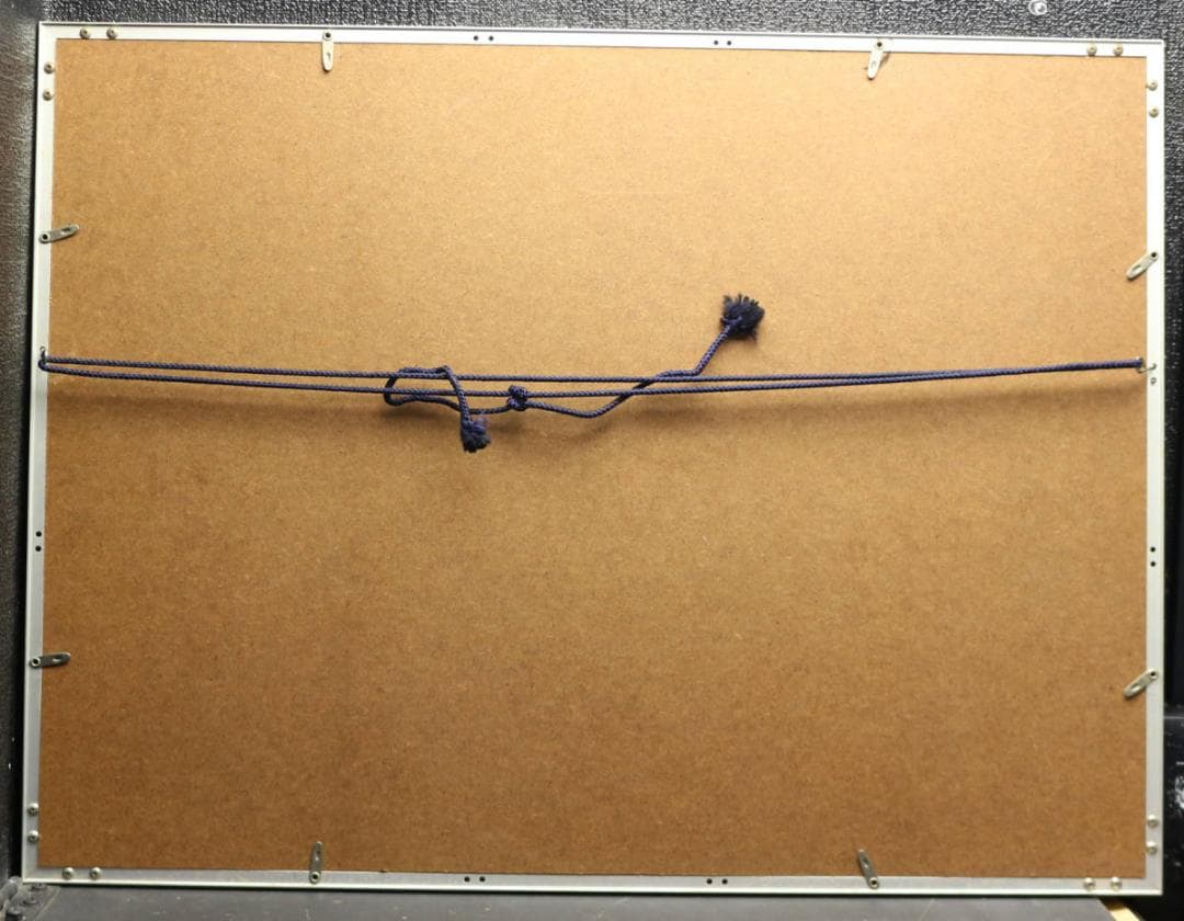 『PARIS』作者不詳 リトグラフ 石版画 直筆サイン パリの風景 ヴィンテージ