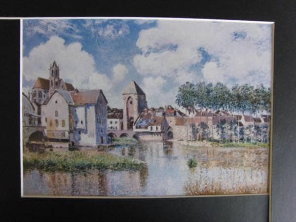 アルフレッド・シスレー、「MORET-SUR-LOING」、海外版超希少レゾネ