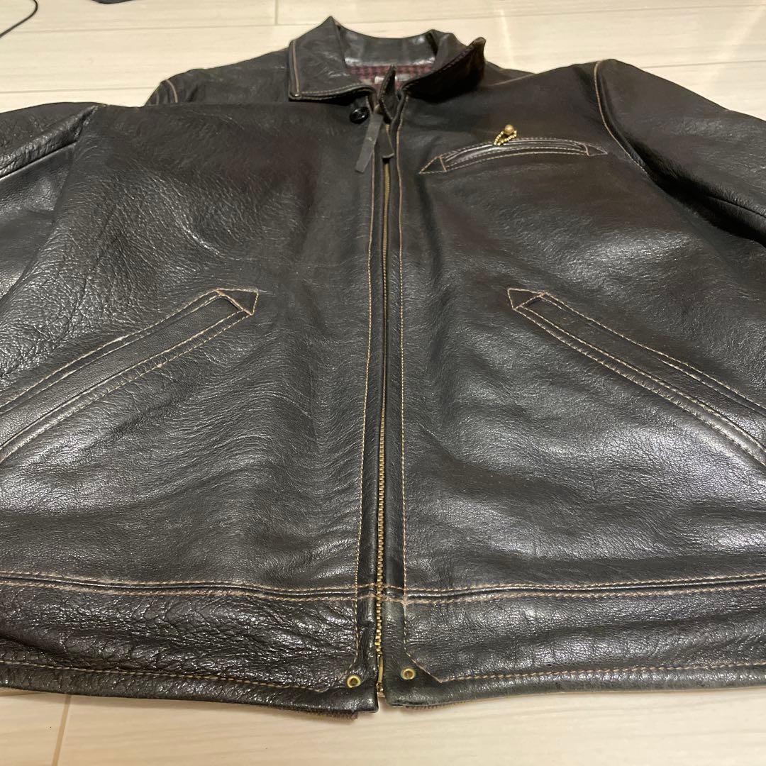 WESTRIDE ウエストライド　ゴートスキン　シングルライダース　36