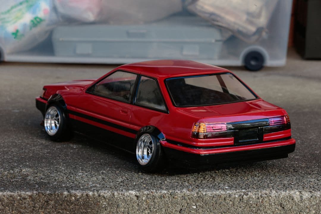 パンドラRC トヨタ AE86 2ドア レビン 塗装済み