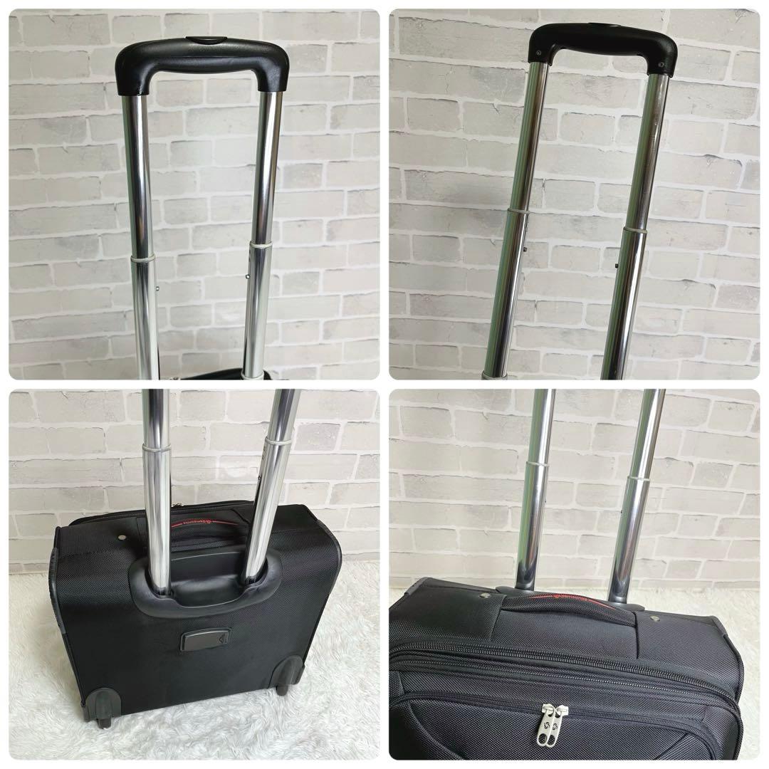 美品 サムソナイト 2WAY ビジネスキャリーケース 機内持込可能 出張