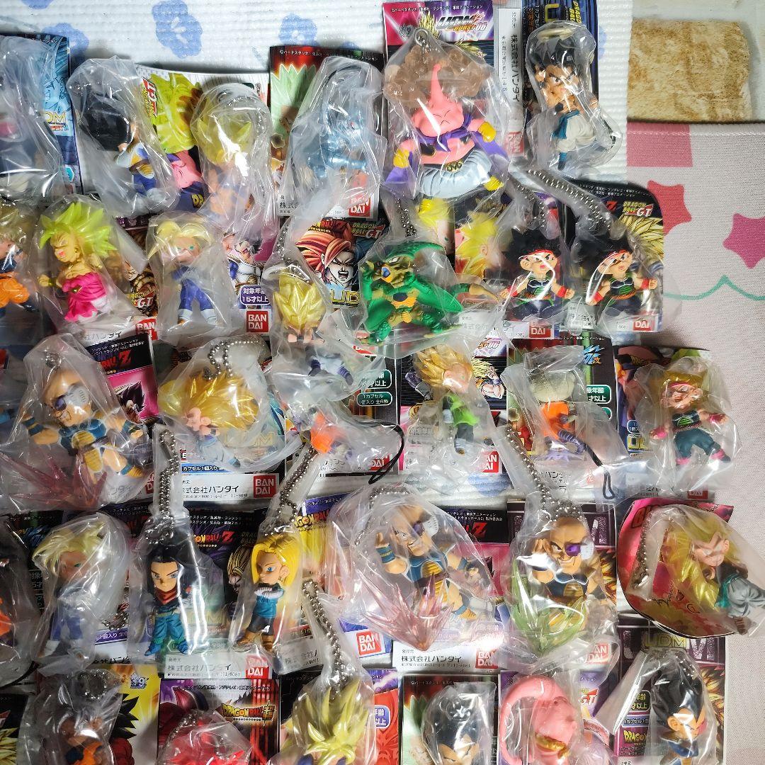 ドラゴンボール　UDM　ガチャ　キーホルダー　大量　126個セット