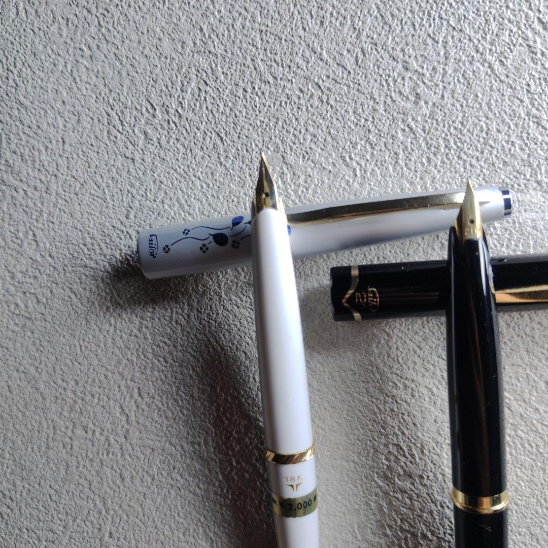 d*9様 21k 18Kペン先 セーラー Sailor 万年筆セット 未使用