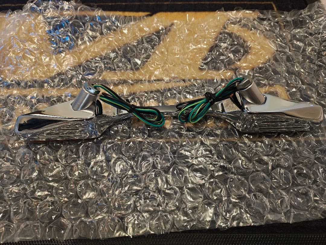 Arlen Ness ビレットウィンカー クローム 廃盤品