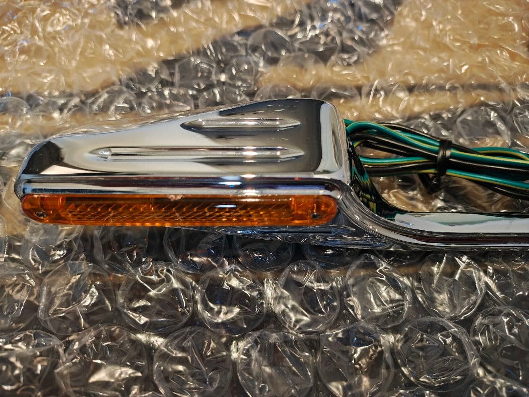 Arlen Ness ビレットウィンカー クローム 廃盤品